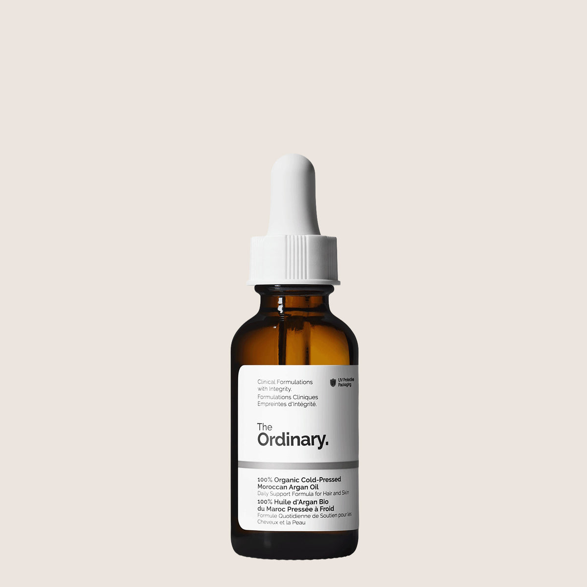 The Ordinary 100% Organic Cold-Pressed Moroccan Argan Oil Luxury Facial Oil 30ml