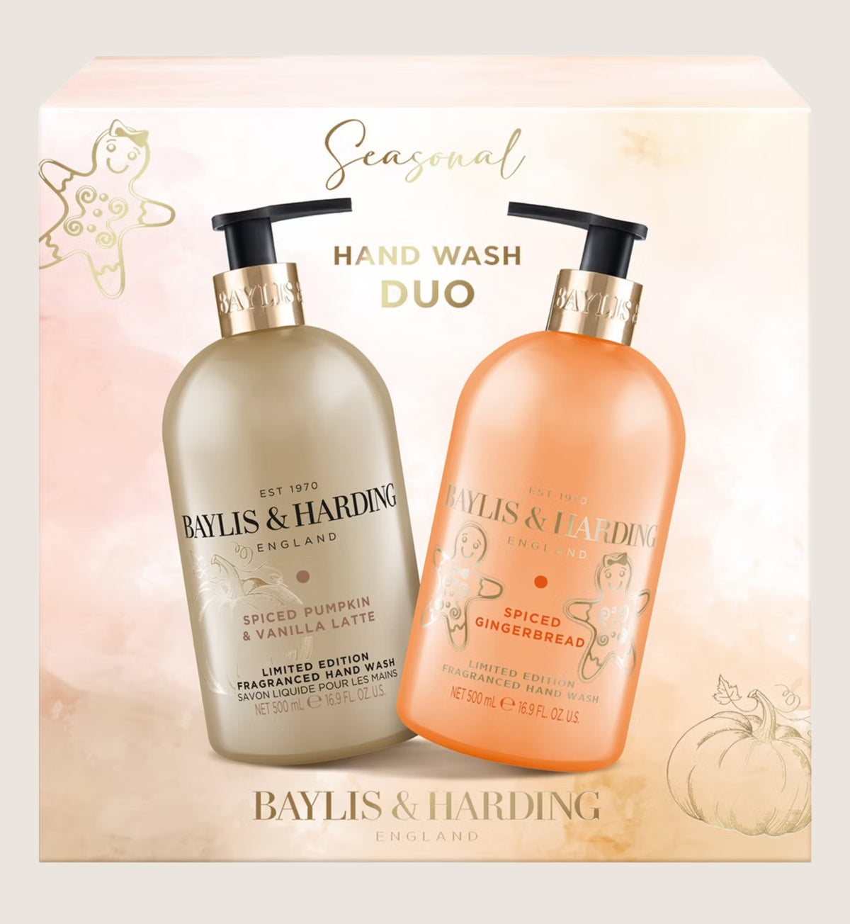 Baylis & Harding Seasonal Hand Wash Duo Bath & Body Gift Set For Her