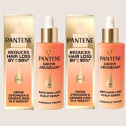 Pantene Grow Abundant Anti-Hair Loss Scalp Serum x2 Bundle 1 Piece Set