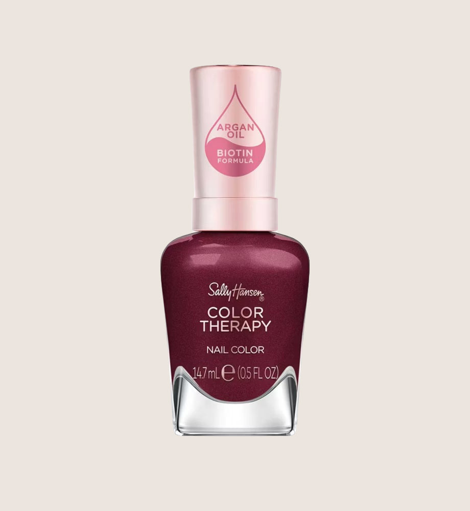 Sally Hansen Colour Therapy Nail Polish Wine Not, 14.7ml