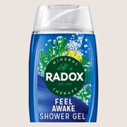 Radox Mineral Therapy Feel Awake Shower Gel 2-in-1 Shower Gel & Shampoo 225ml