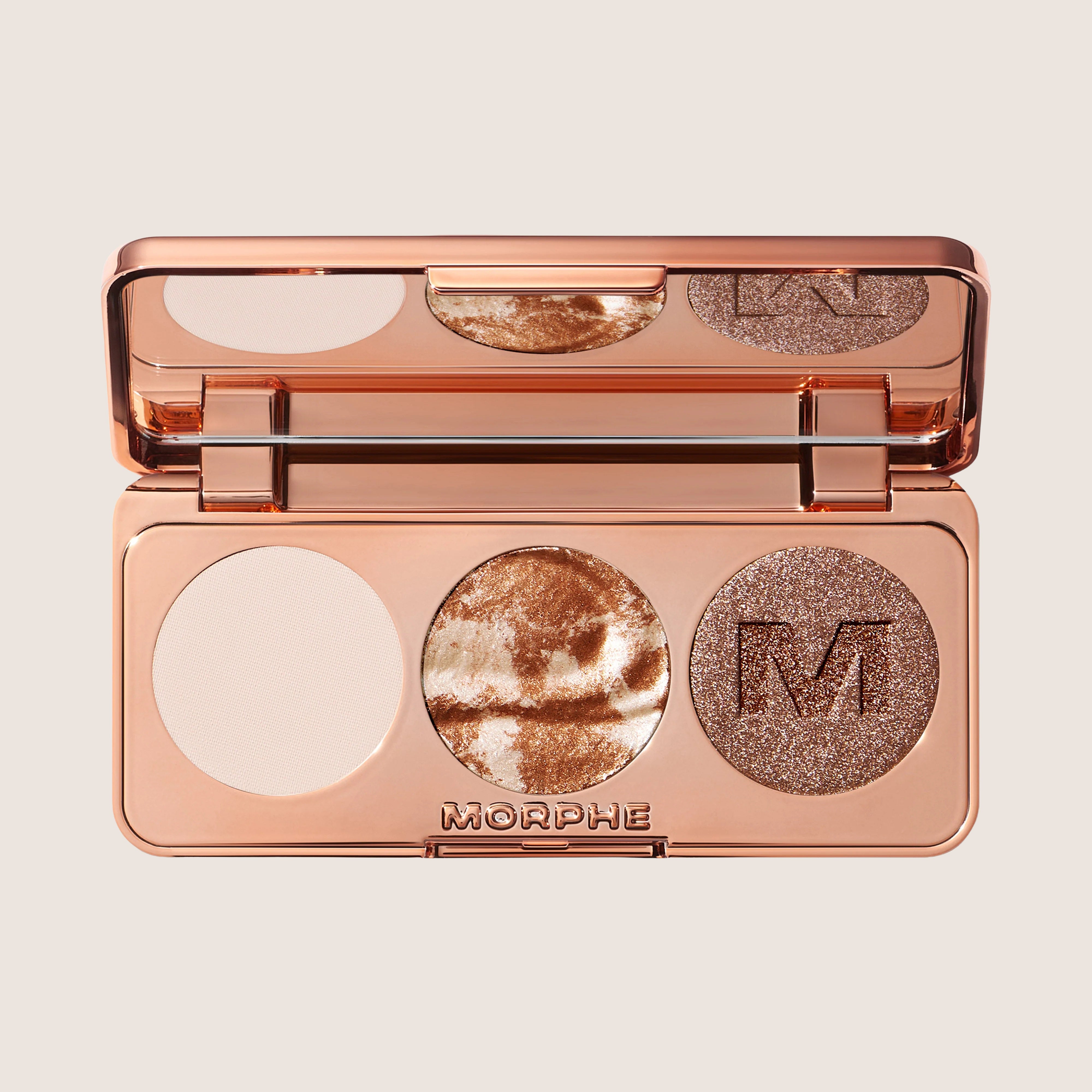 Morphe Dazzling Metallics Eyeshadow Trio Pigmented