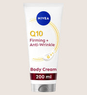NIVEA Q10 Firming + Anti-Wrinke Body Neck & Chest Cream Moisturiser With Q10 200ml