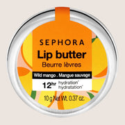 Sephora Collection Lip Butter 12H Hydration Vanilla Cherry Wild Mango 10g