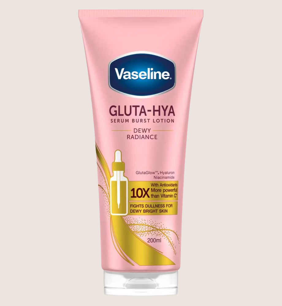 Vaseline Gluta-Hya Dewy Radiance Antioxidant Serum Burst Lotion 200ml