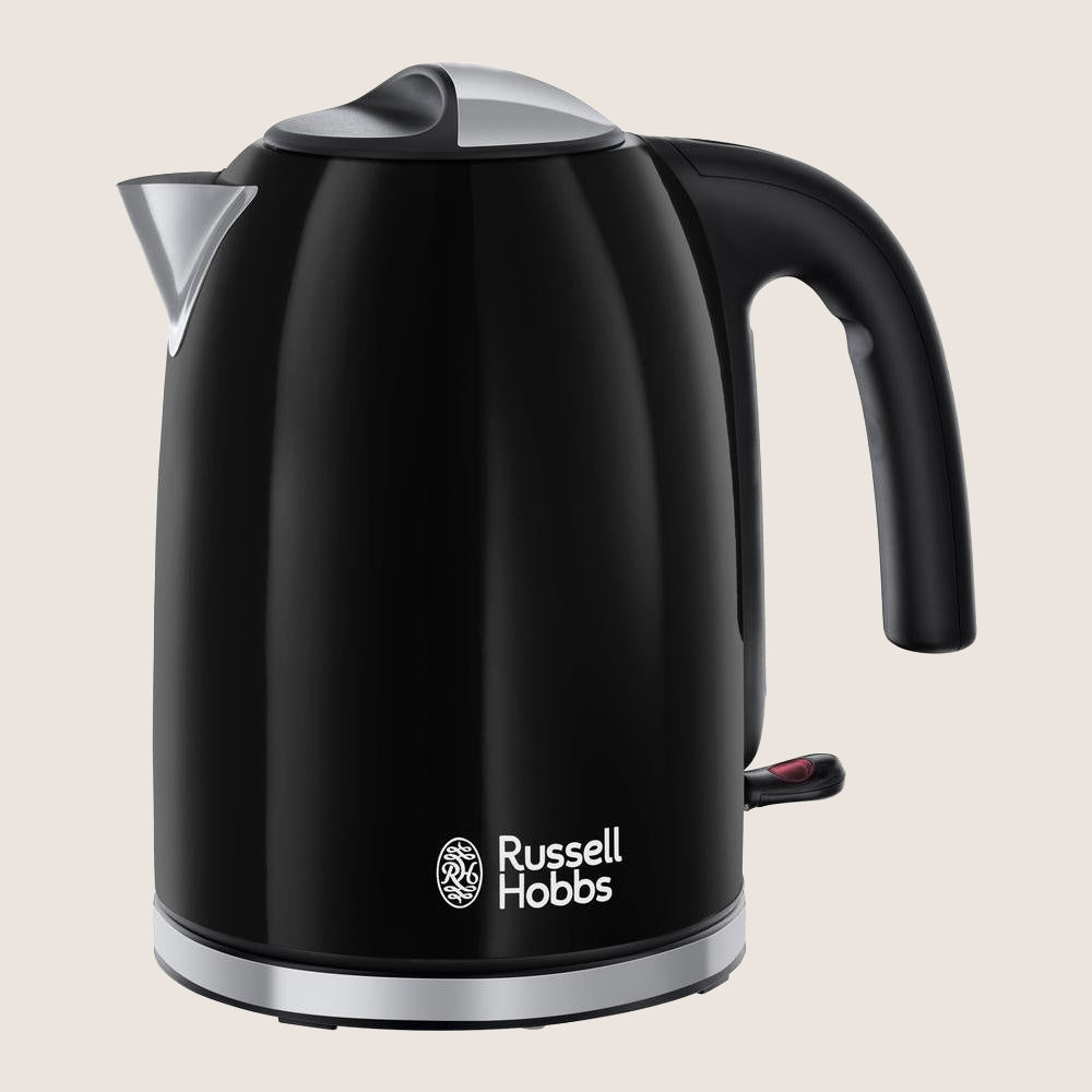 RUSSELL HOBBS Colours Plus 20413 Jug Kettle with Rapid Boil Technology 1.7L - Black