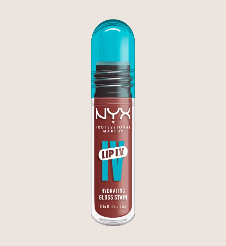 NYX Professional Makeup Lip IV Hydrating Gloss Stain, Lip Gloss Hydrating Formula