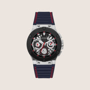 Guess Mens Sport Watch Transparent, Black Dial GW0487G1