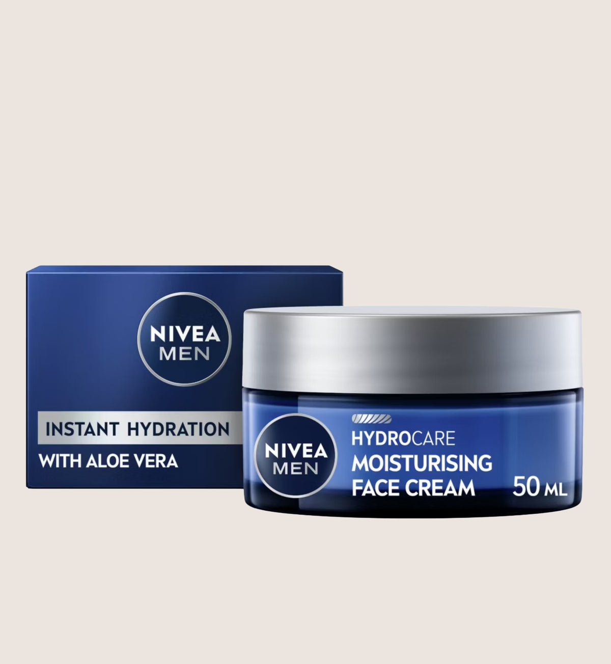 Nivea Men Hydrocare Moisturising Face Cream for Dry Skin 50ml