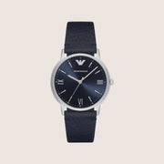 Emporio Armani Men's Dress Watch Black Dial Classic Design AR11012