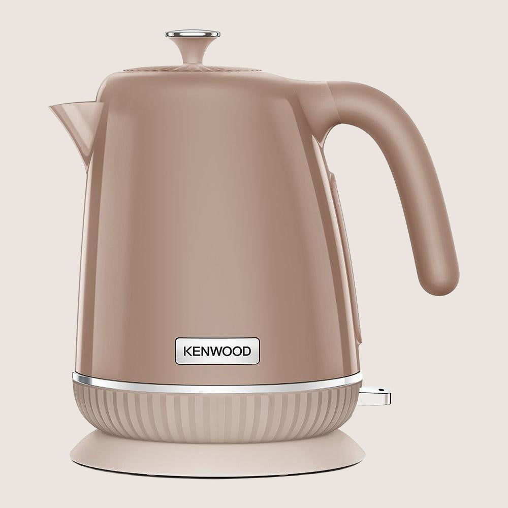 KENWOOD Elegancy ZJP11.A0BW Jug Kettle with Soft-Grip Handle 1.7L - Mocha