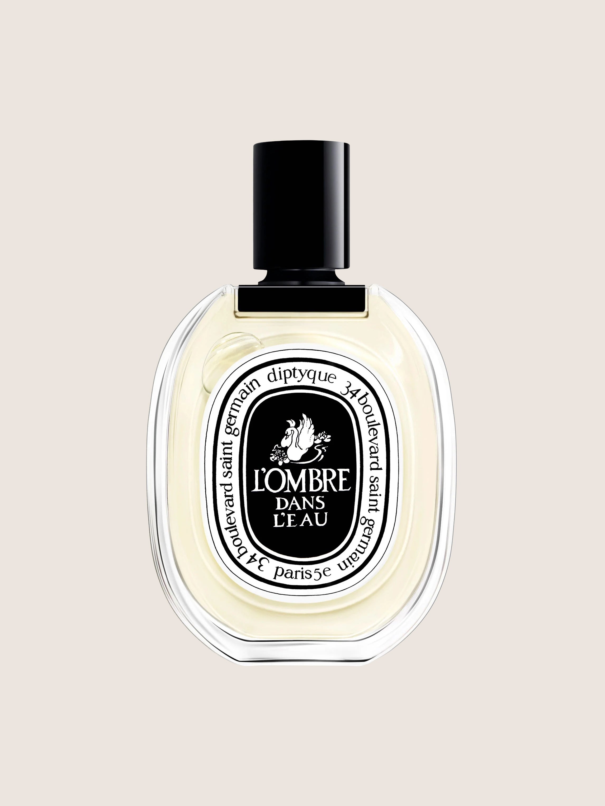 Diptyque Unisex L'Ombre dans l'Eau Eau de Toilette | Blackcurrant Bud, Rose & Green Petitgrain