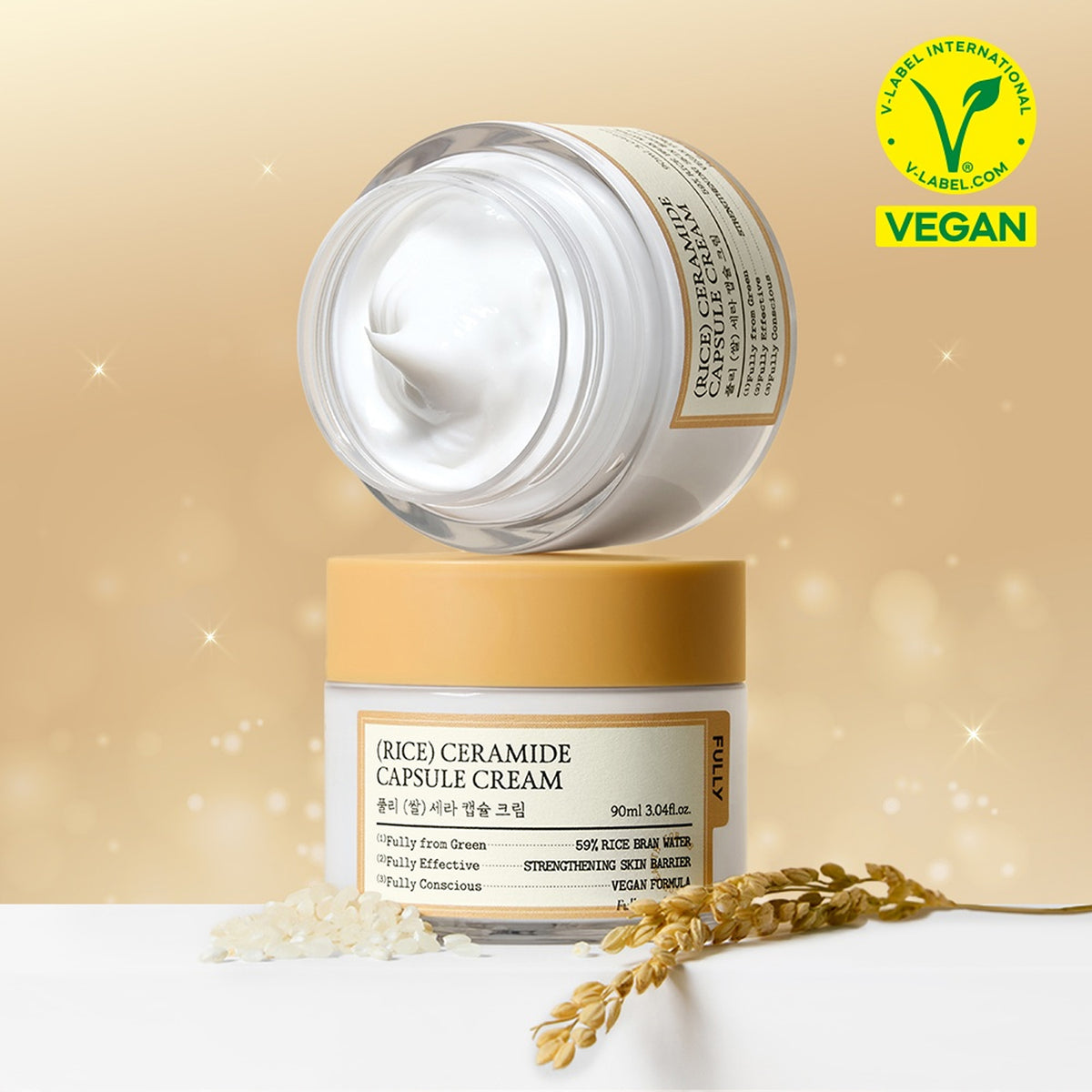 fully Rice Ceramide Capsule Cream 90ml