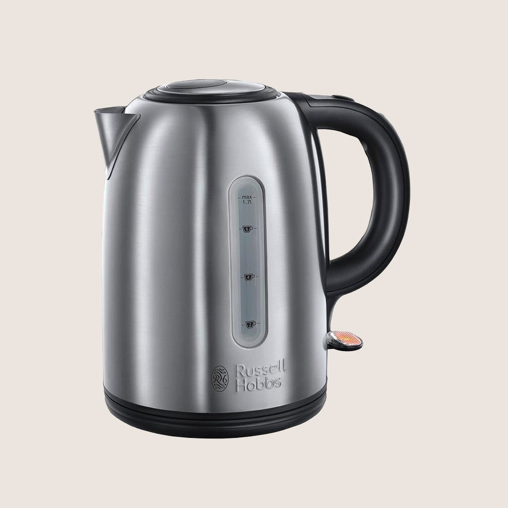 RUSSELL HOBBS Classics Jug Kettle with Stainless Steel Finish 1.7L - Stainless Steel