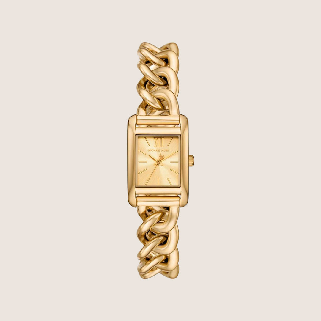 Michael Kors Women's Monroe Gold Dial Watch MKO1166