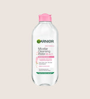 Garnier Micellar Water Gentle Face Cleanser & Makeup Remover For Sensitive Skin 400ml