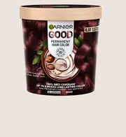 Garnier GOOD Permanent Hair Dye (Shade: 4.61 Blazing Sunrise) for vibrant, long-lasting colour