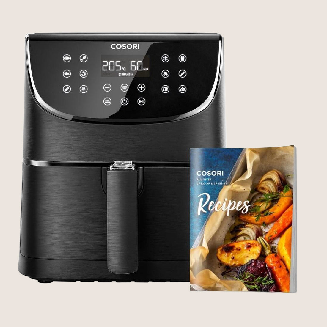 COSORI Premium CP137 Air Fryer 13 Presets 3.5L - Black