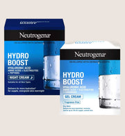 Neutrogena Hydrate Day to Night Bundle with Hyaluronic Acid Moisturiser & Night Cream Set