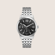 Guess Mens Dress Watch Black Dial GW0976G1