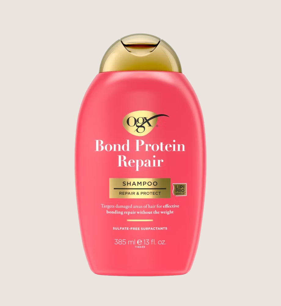OGX Bond Protein Repair Lightweight Cleansing Shampoo Damaged Hair 385ml