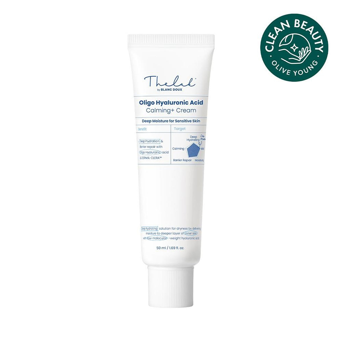 THE LAB by blanc doux Oligo Hyaluronic Acid Calming+ Cream 50ml