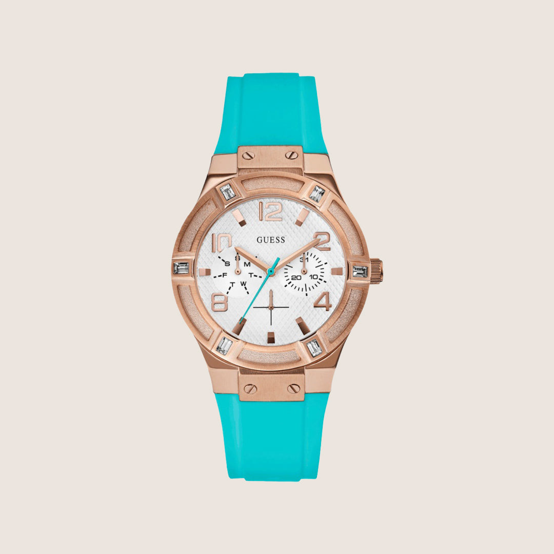 Guess Women's White Dial Watch White Dial W0564L3