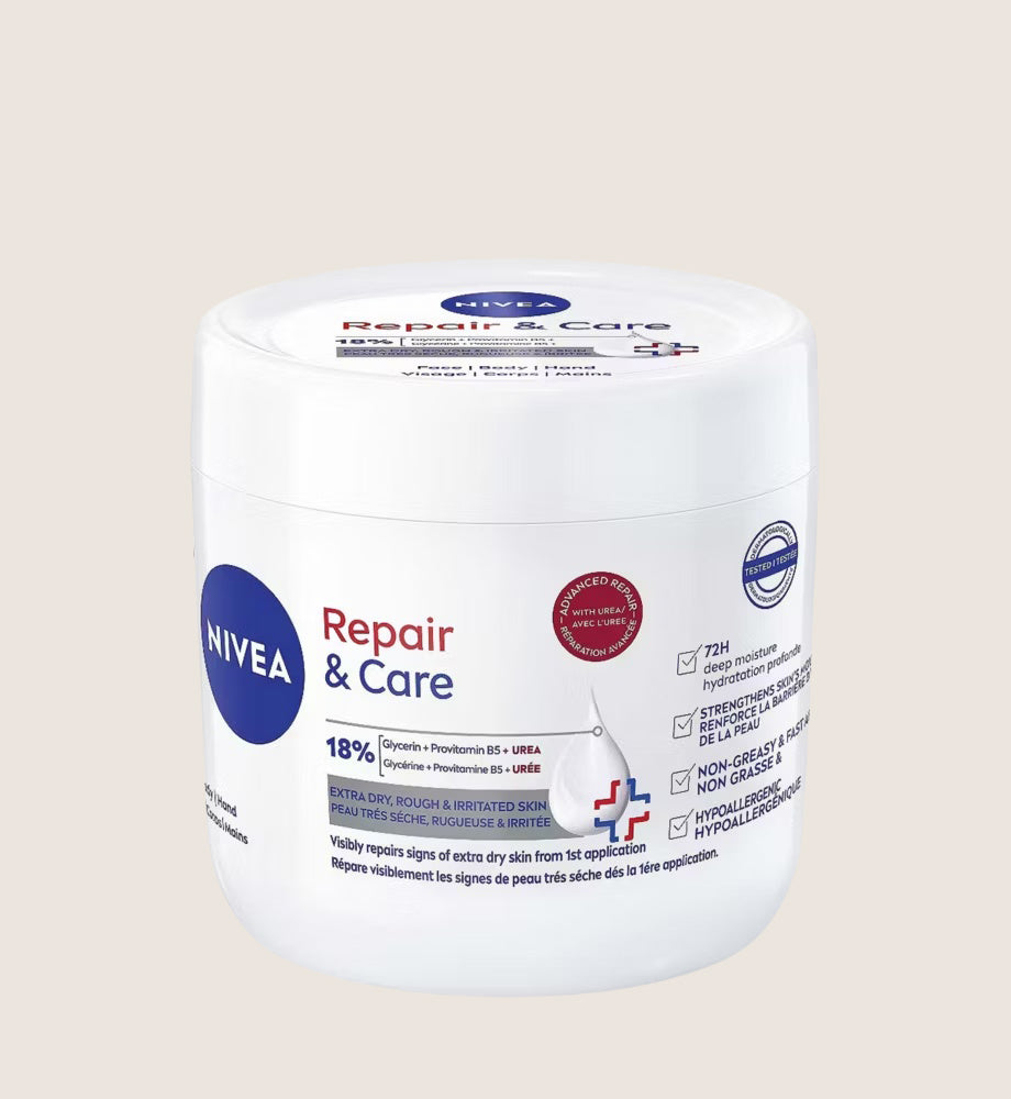 NIVEA Repair & Care Body Moisturiser 400ml Bundle