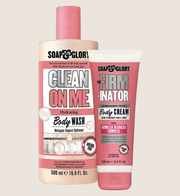 Soap & Glory Wash and Firming Lotion Duo Gentle Cleanse
