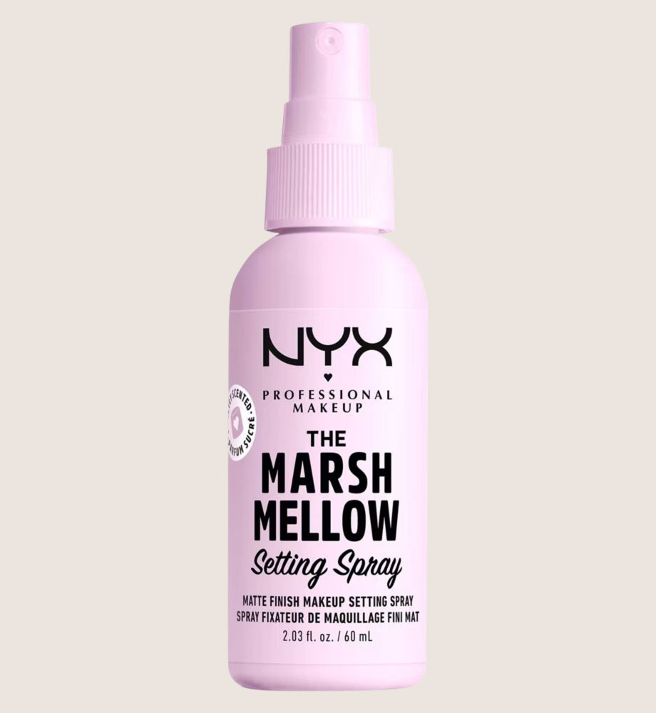 NYX Professional Makeup Setting Spray, Marshmellow Matte Setting Spray, Up to 16H Wear 16-Hour Wear