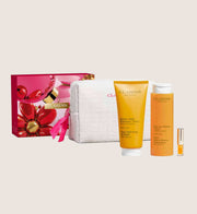 Clarins Self-Care Skincare Essentials 3 Piece Bath & Body Gift Set For Her