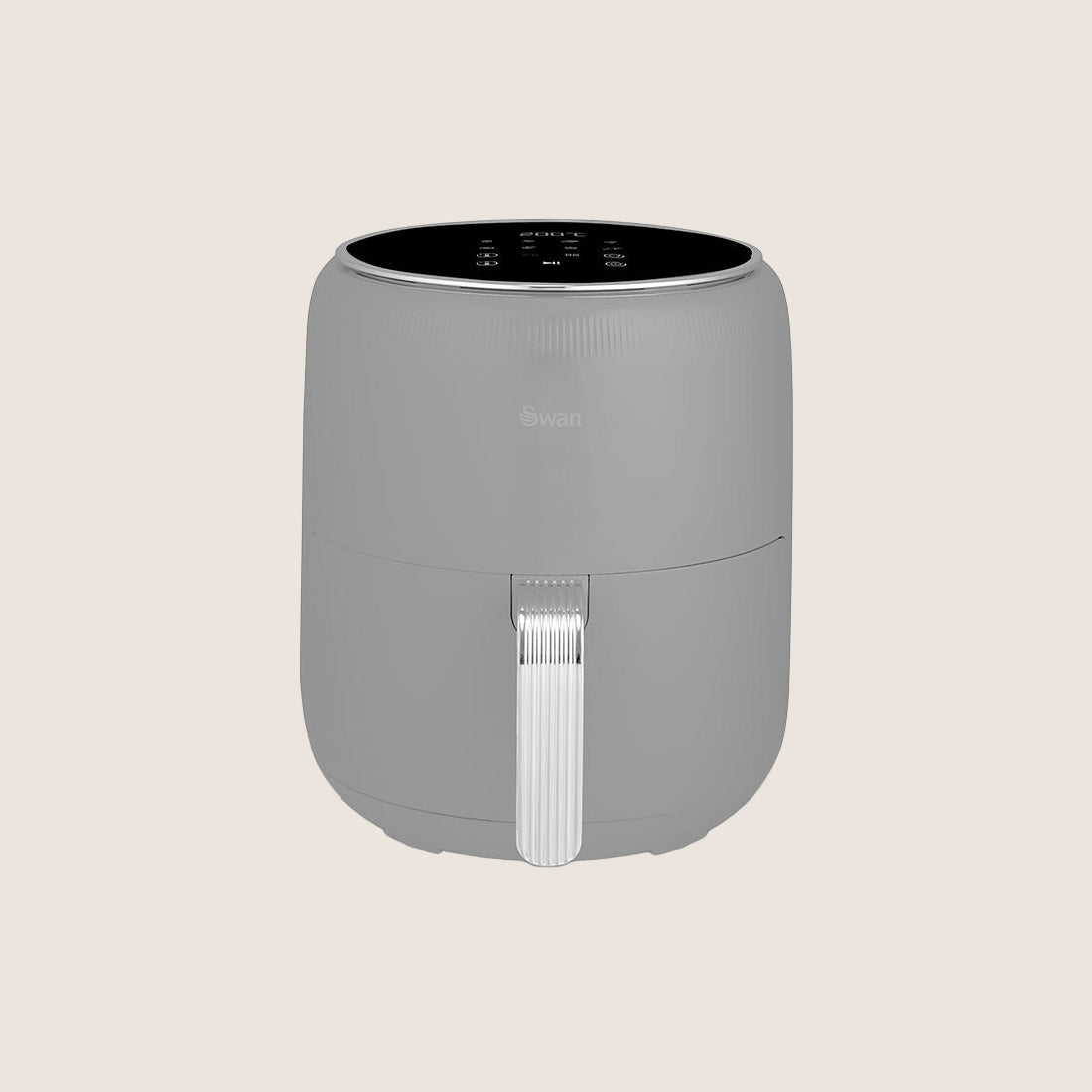 SWAN Retro SD10513GRY Air Fryer with Digital LED Controls 4.5L - Grey