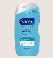 Sanex Skin Therapy Oily Skin Shower Gel Body Wash for Combination Oily Skin 450ml
