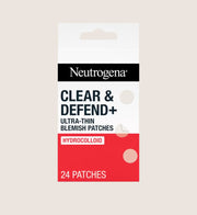 Neutrogena Clear & Defend+ Ultra Thin Blemish Patches 24s