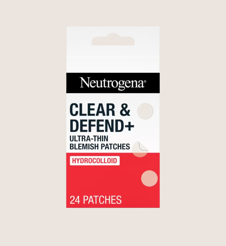 Neutrogena Clear & Defend+ Ultra Thin Blemish Patches 24s