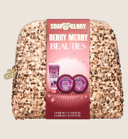 Soap & Glory Berry Merry Beauties 3 Piece Full Size Gift Set Luxury Collection