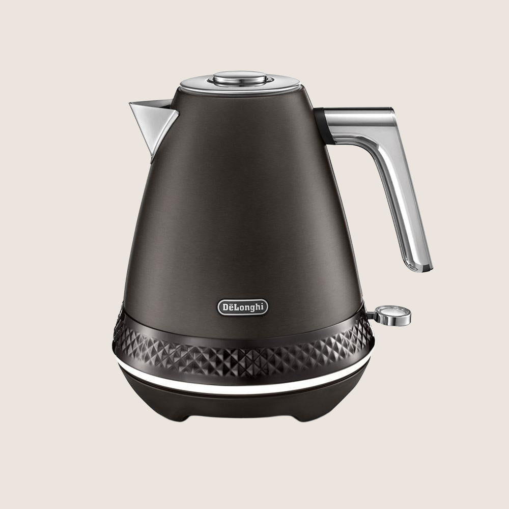 DELONGHI Diadema KBV3001.BK Jug Kettle with Soft-Open Lid 1.7L - Black