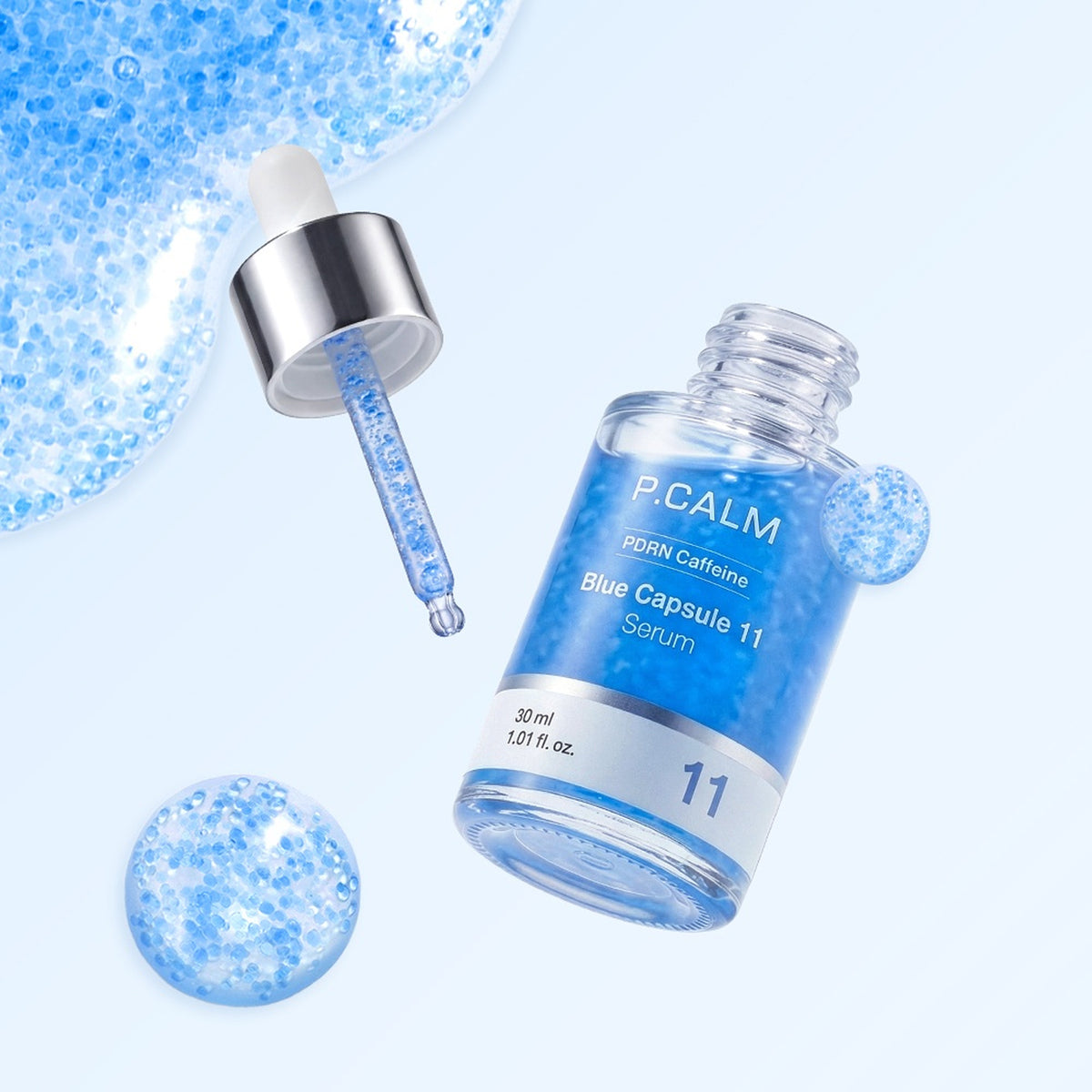 P.CALM PDRN Caffeine Blue Capsule 11 Serum 30ml