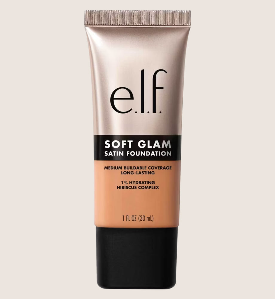 e.l.f. Soft Glam Satin Foundation Buildable Coverage