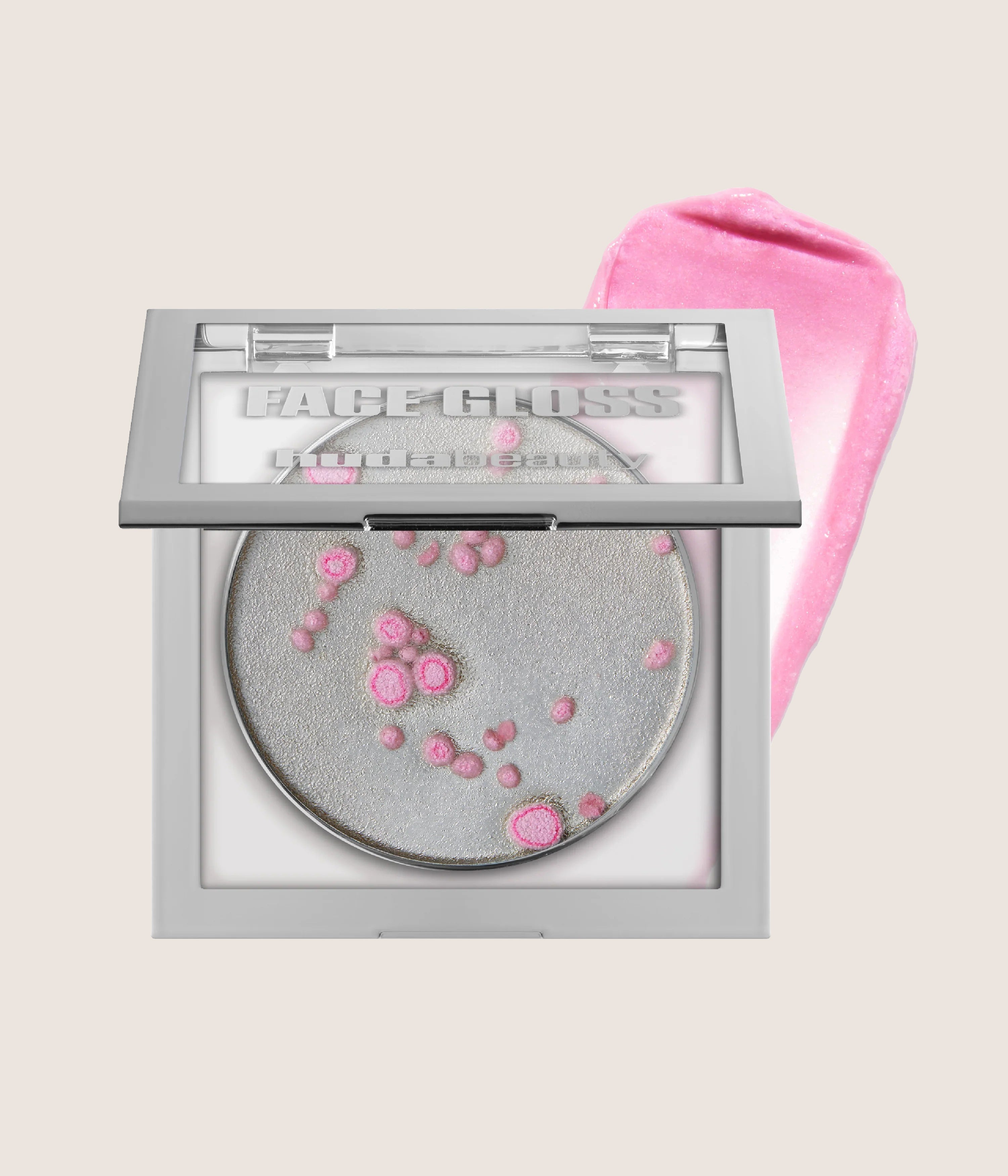 Huda Beauty Icy Nude pH Face Gloss Diamond-Like Dewy Glow Limited-Edition Frost Bite 6g