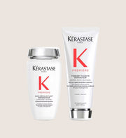 Kérastase Première Decalcifying Repairing Shampoo & Conditioner Duo for Damaged Hair with Pure Citric Acid and Glycine Cleansing Formula