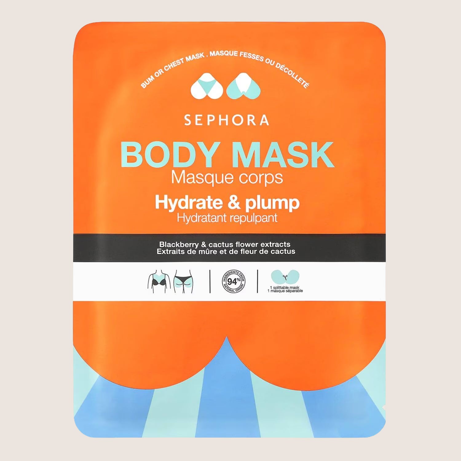 Sephora Collection Bum & Chest Mask Premium Care
