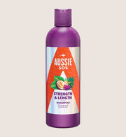 Aussie SOS Strength & Length Shampoo 300ml 300ml Natural Cleanse & Nourish