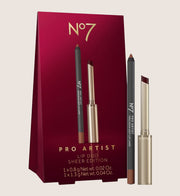 No7 Pro Artist Lip Duo Sheer Edition Beauty Gift Set For Her