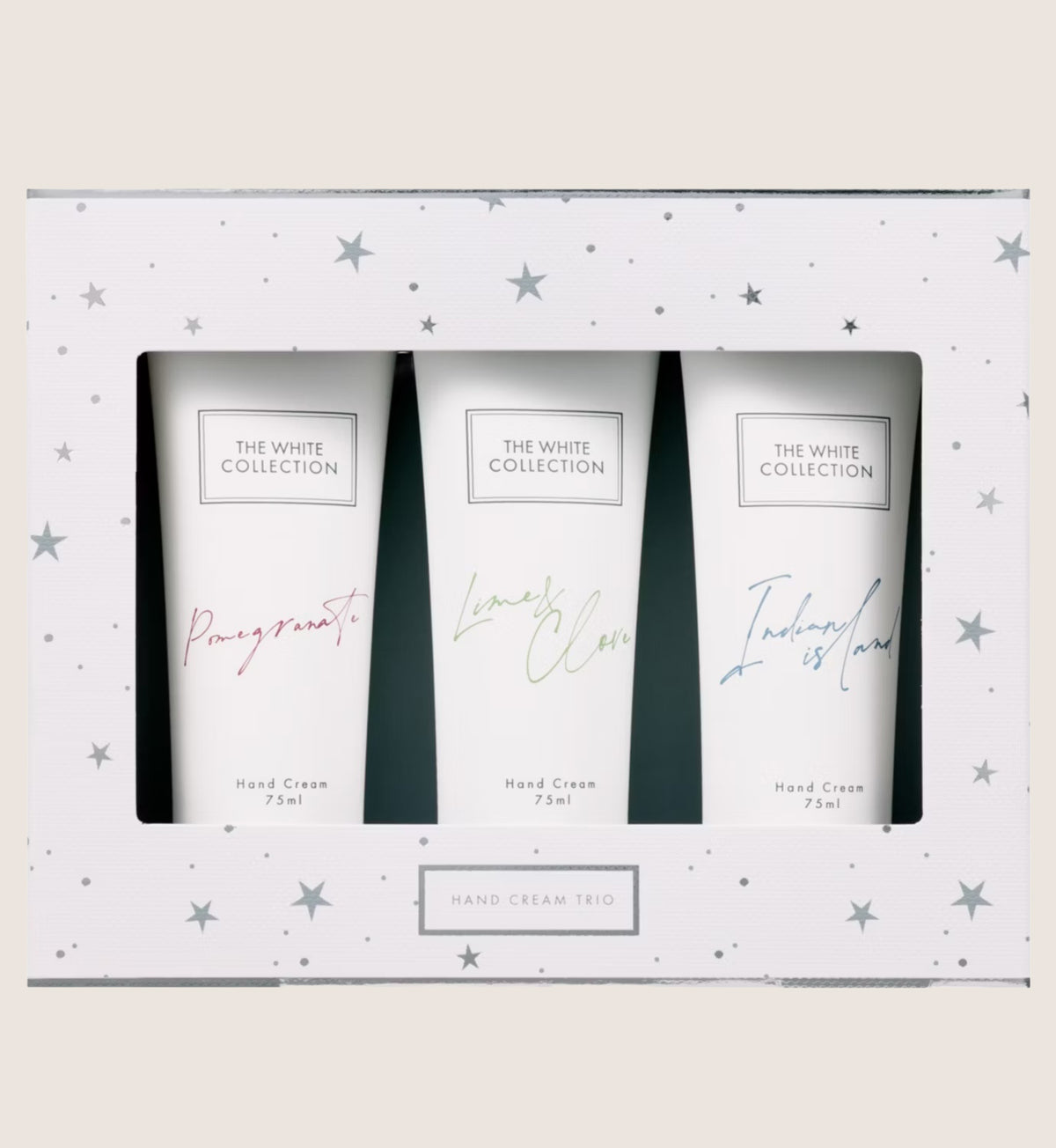 The White Collection Hand Cream Trio Bath & Body Gift Set For Her