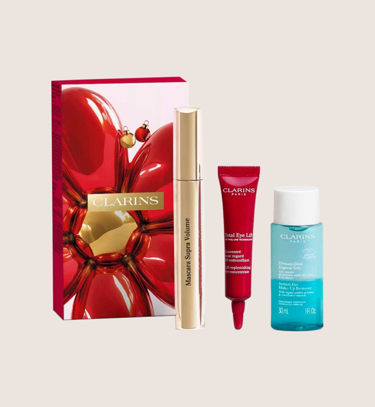Clarins Sensational Eyes Collection 3 Piece Beauty Gift Set For Her