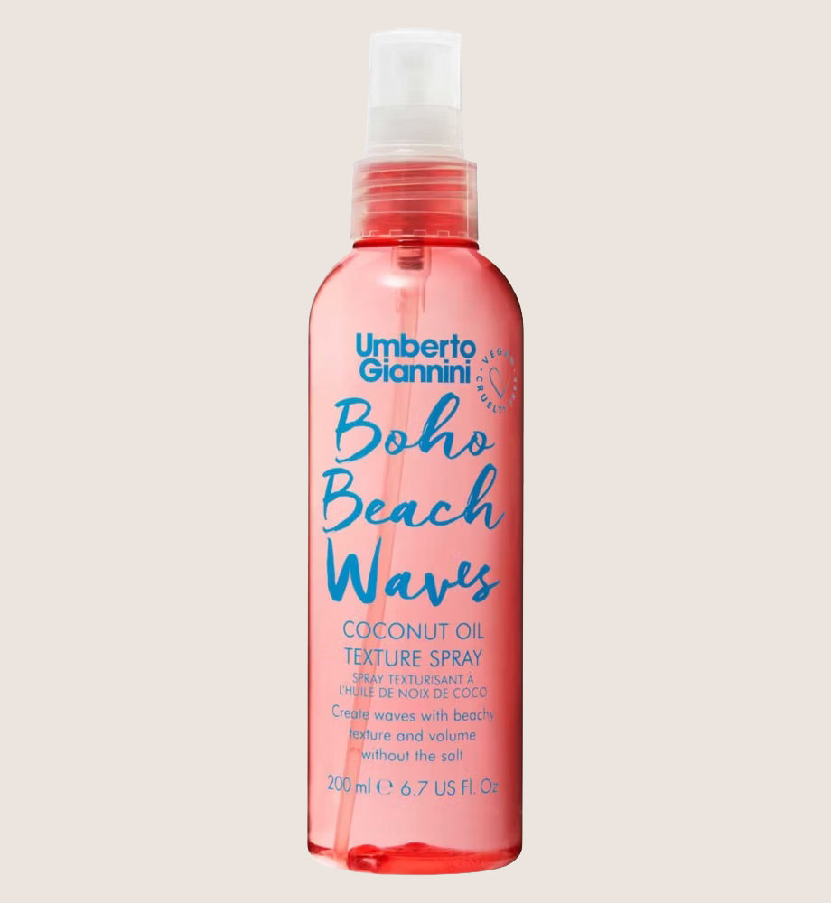 Umberto Giannini Boho Beach Waves Coconut Oil Texture Spray Wave Defining 200ml