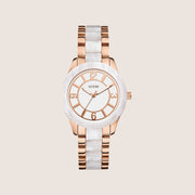 Guess Women's White Dial Watch White Dial W0074L2