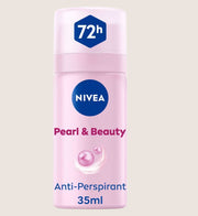 NIVEA Pearl & Beauty 72h Anti-Perspirant Deodorant Mini Spray 72-Hour Protection 35ml