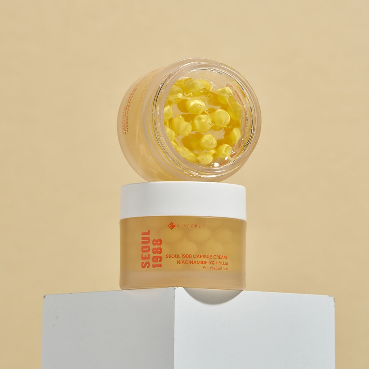 KSECRET Seoul 1988 Capsule Cream: Niacinamide 5%+Yuja 50ml